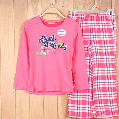 C3401兒童全棉休閑長袖套裝 舒適家居與外貿(mào)供應的優(yōu)質(zhì)選擇